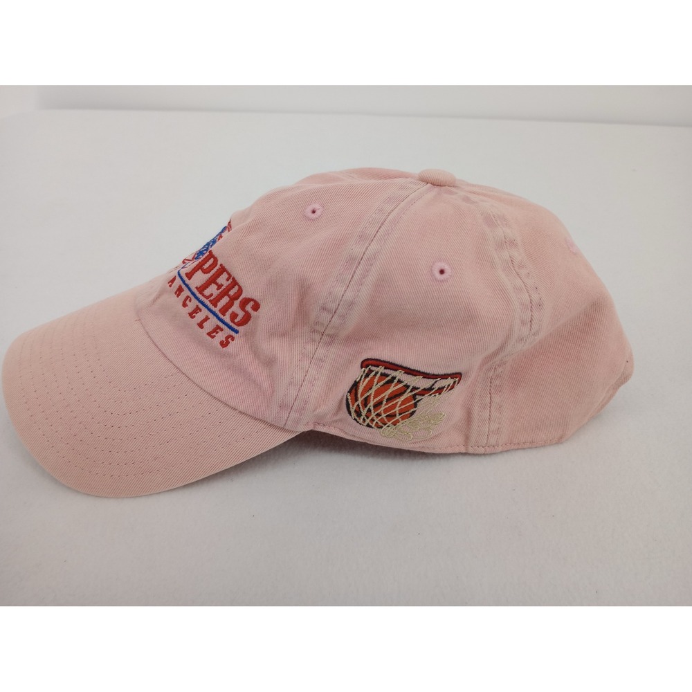 Mitchell & Ness Hat Women OS Pink LA Clippers NBA Basketball Embroidered Cap - Picture 2 of 8